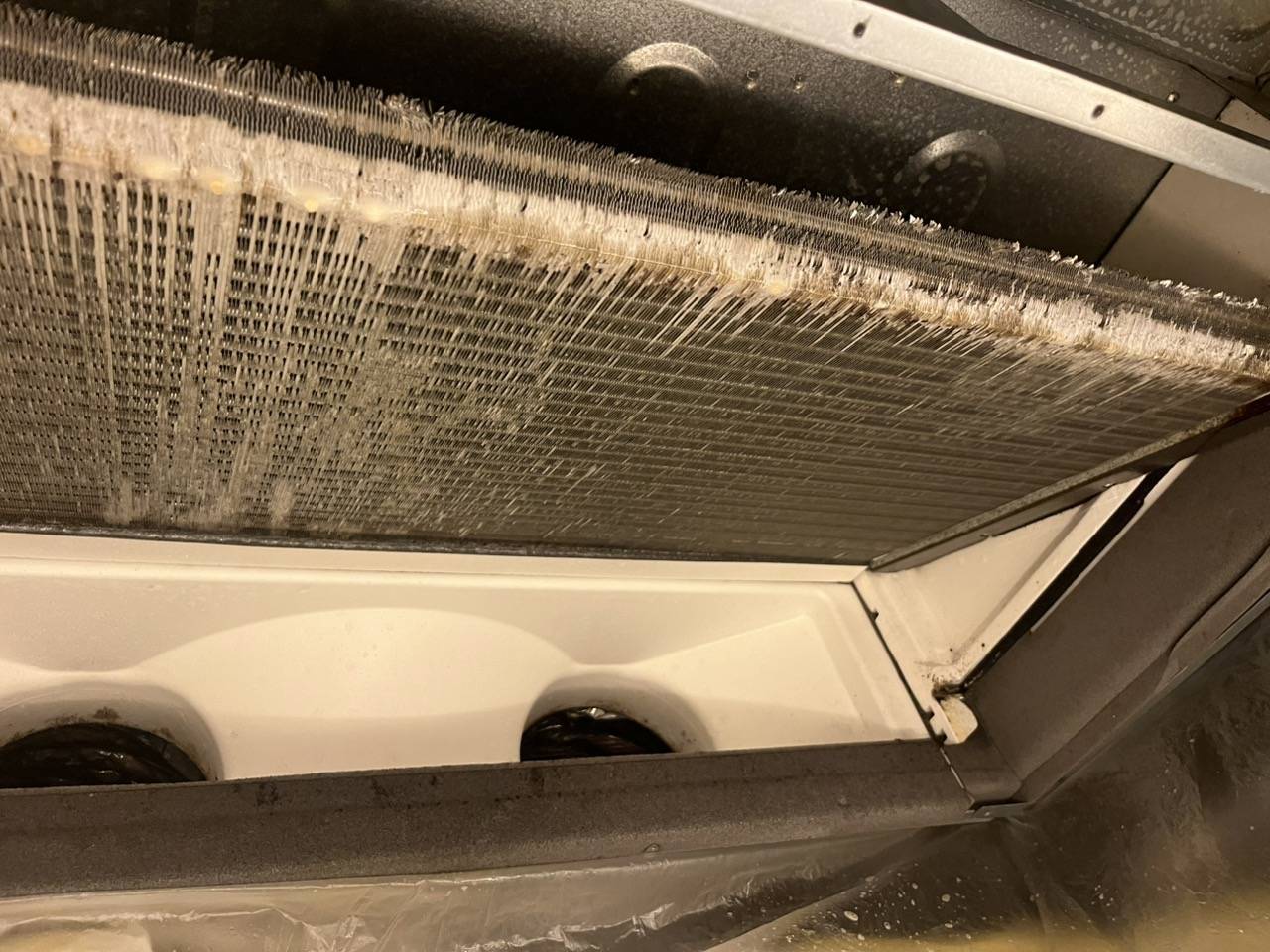 業務用エアコン洗浄状況