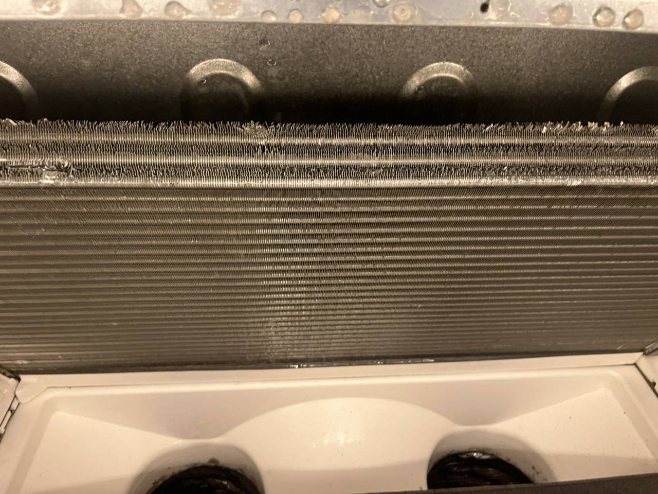 業務用エアコン洗浄状況