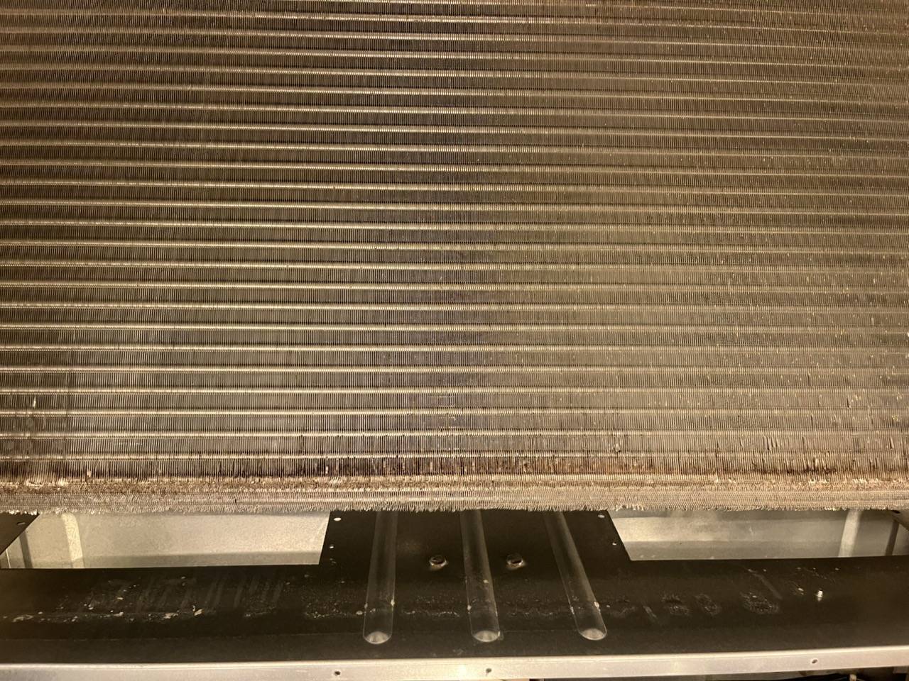 業務用エアコン洗浄状況